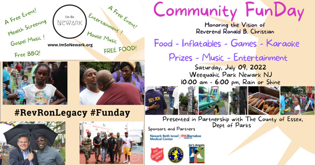 Community Funday 2022 honoring the vision of Rev Ron Flyer