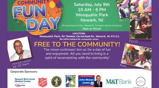 2nd ANNUAL COMMUNITY FUN DAY EVENT